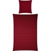 Erwin Müller Passau Bed Linen Mako Damask Red Size 135