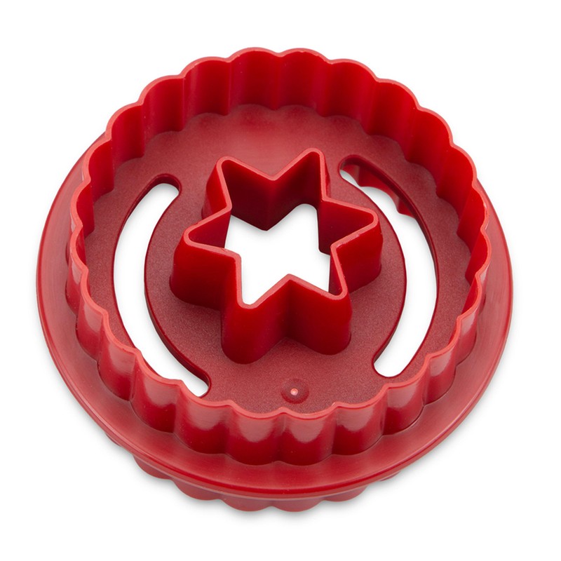 Städter 954121 Spitzbub Star Linzer Cookie Cutter Plastic