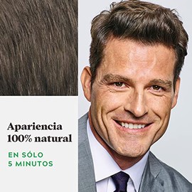 Just For Men, Tinte Colorante En Shampoo, Castaño Oscuro H45, Cabello Con Cor, Cubre Las Canas, Paquete de 3, 66ml