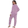 PrinStory Fluffy Pajamas for Women Soft Fleece Warm Pajama Set