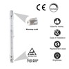 5 Pack 150W Halogen Light Bulbs 4.65 Inch(118mm) J Type