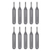 uxcell 10pc PH0000 Magnetic Phillips Screwdriver Micro Bit 5/32" Hex