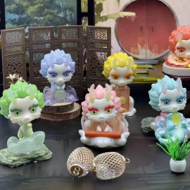 2024 Four Hours Twilight Dragon Year Blind Box Model Toy Material Resin