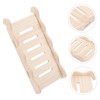 Levemolo Wooden Hamster Ladder Climbing for Small Pets Safe Natural