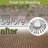 SYITCUN 25 cm Wild Herb Brush for Brush Cutter, Weed