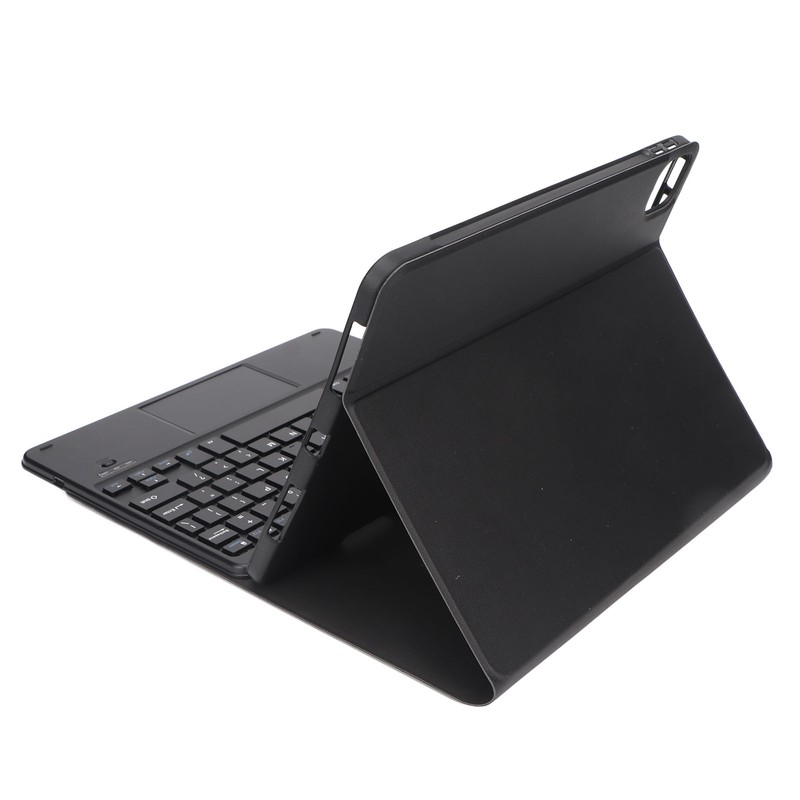Wireless BT Keyboard Case Magnetic Connection Black USB C Charging