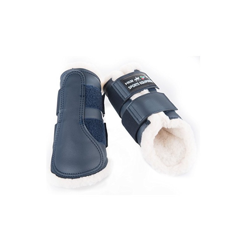 RL24 HKM by Reiterladen24 Comfort Gaiters, Dark Blue, L