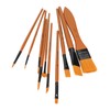 Oil Paint Brush Set Hand Tempered Ergonomic Handle Paint Brush