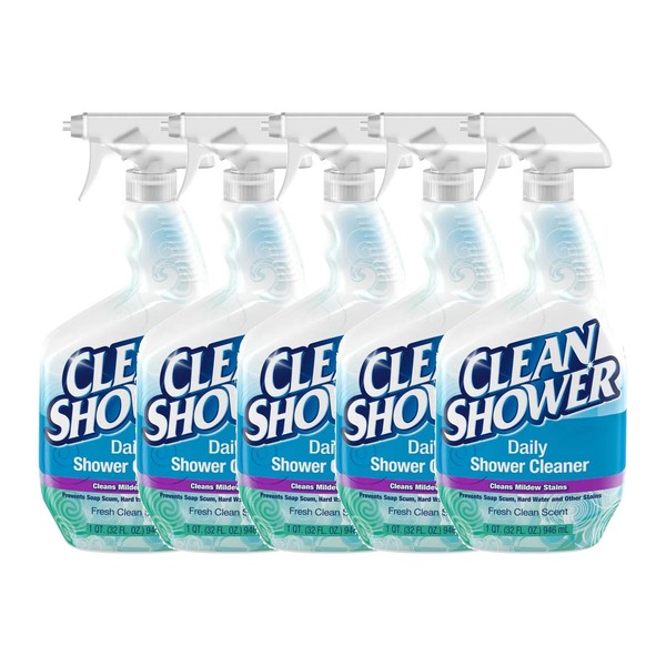 Clean Shower Daily Shower, 32 oz, 5 pk