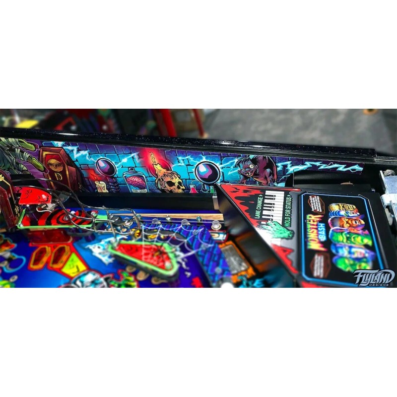 Williams Monster Bash Art Blades for Pinball Machines