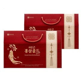 Jonggeun-dang Health 종근당건강 6년근 홍삼골드70ml x 30포x 2세트 Jonggeundang Health 6-Year-Old Red Ginseng Gold 70ml x 30 Sachets x 2 Sets