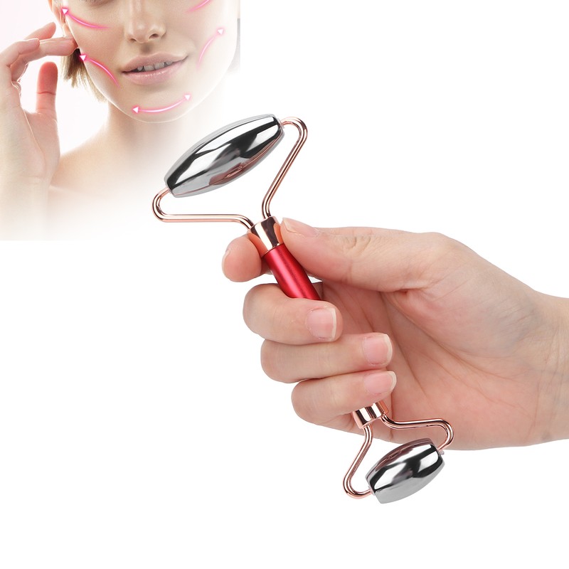 Face Roller Terahertz Power Stone Facial Beauty Roller Massager Gua