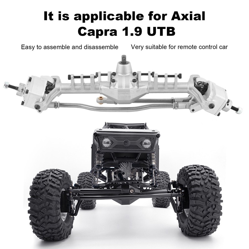 Remote Control Crawler Metal Front Portal Axle Assembly for Axial