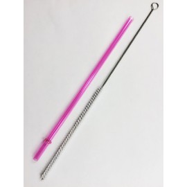 12 Inch X 1/4 Inch Cleaning Brush Fits Rainbow Straws