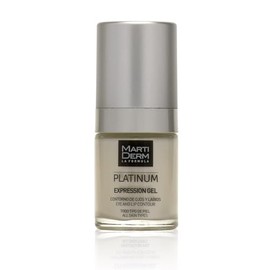 MartiDerm Expression Gel Antiedad Contorno de ojos, labios y entrecejo. Minimiza líneas de expresión efecto bótox-like - 15 ml