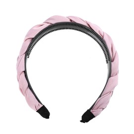 Healvian 1pc Retro Twisted Hairband for Women Elegant Cloth Headband for Daily Wear Comfortable Hair Accessory for Girls for Special Occasions and Outfits Stylish Hair Decor