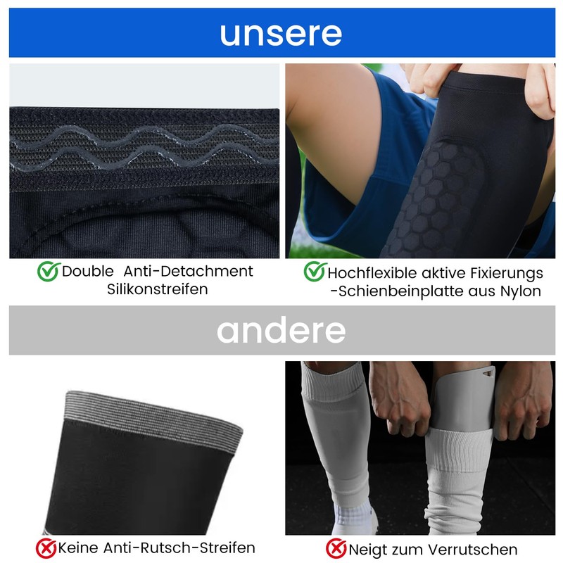 Children's Football Shin Pads Small Black XS (Black, XS)
