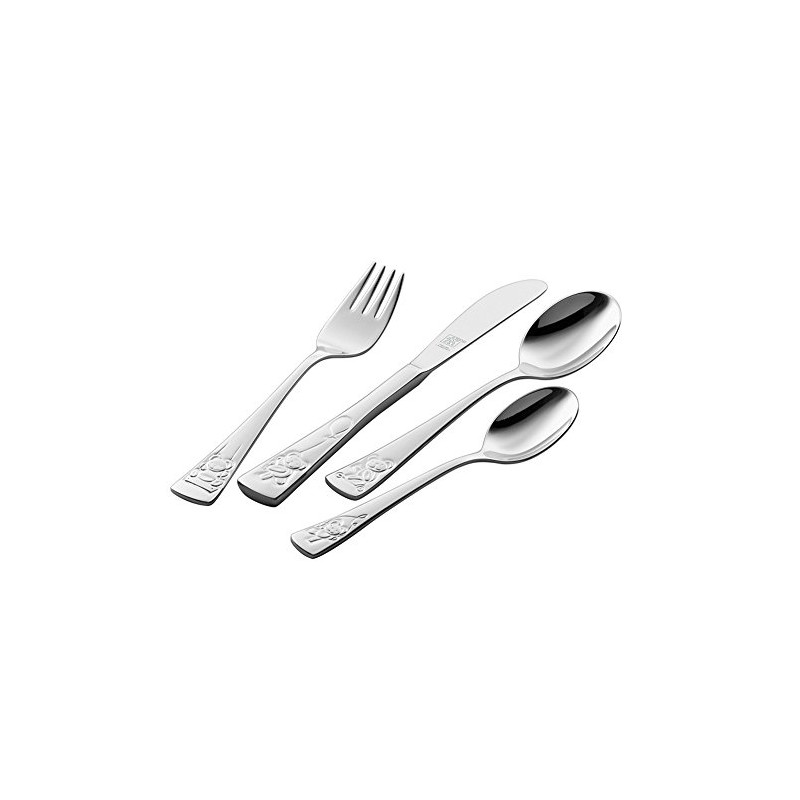 ZWILLING Kinderbesteck Teddy, TWIN KIDS, 4-tlg, Edelstahl, poliert (H.Nr. 07012-210-0)