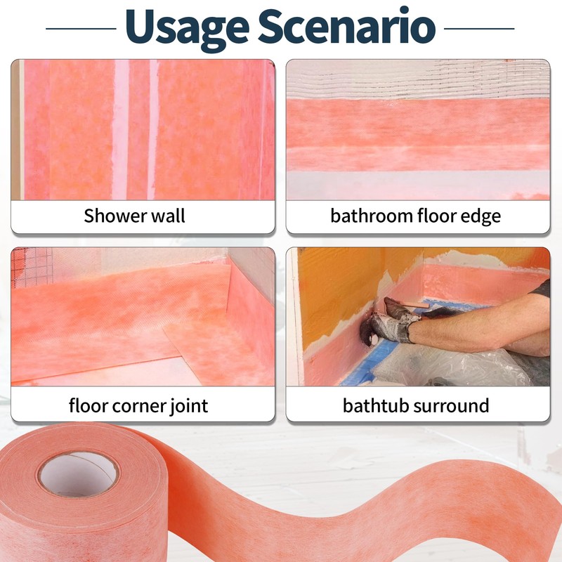 SUNJIKA Waterproofing Membrane Band, 5 in x 120 Ft, 24