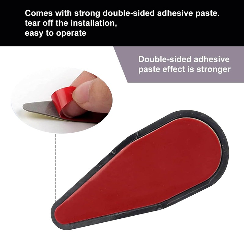 Shark Fin Shark Fin Set Kit Compatible with Spoiler Roof