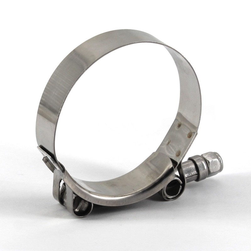 70-78mm 304 Stainless Steel T Bolt Hose Clamp Heavy Duty