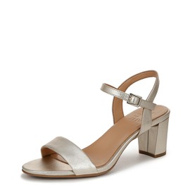 Naturalizer Women's, Bristol Sandal, Champagne Metallic, 7 Wide