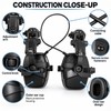 Electronic Noise-Reduction Earmuffs for Shooting – Hearing Protection Headphones for