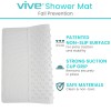 Vive Shower Mat - 22" By 22" Square Non Slip