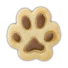 Staedter Embossing Dog Paw Small Cookie Cutter, Silver