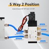 AIRIX 4V310-10 Pneumatic Solenoid Valve AC110V, 2 Position 5 Way,