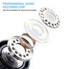 Motorcycle Helmet Bluetooth Headset Speakers with Good Sound,Loud,50 Hours Use,Large