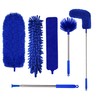 Tiumso Dusters for Cleaning,Microfiber Feather Duster 5-in-1 Kit, Duster with