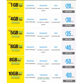 H2O Wireless H20 H2O SIM card • Moto Z Z2 Z Play Z2 Play X X4 - READ INSIDE