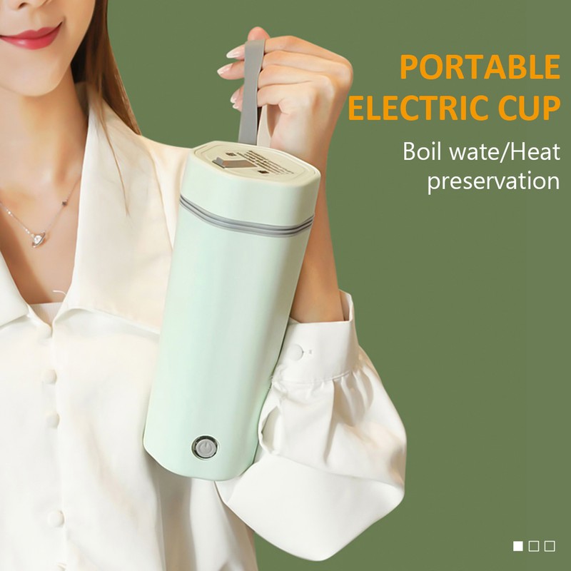 Portable Electric Kettle for Boiling Water 350ML Travel Beaker Tea