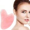 WithGift Pink Heart Lymphatic & Lifting Massager Gua Sha Massager 2-Piece Set 2ea