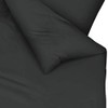 Kaeppel duvet cover set satin anthracite size 80x80 cm /