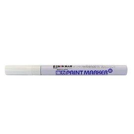 Bigman TSB-20 Powerful Paint Marker, Fine Point, White