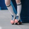 2 Pieces Toe Guards Roller Skate Toe Caps Artificial Leather