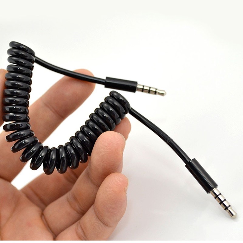 SinLoon 3.5mm Male to Male Jack 4 Pole Extension Aux