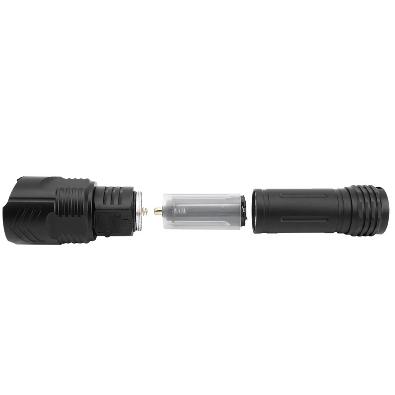 Outdoor Portable Flashlight USB Charging Torch Light Multifunctional Waterproof Flashlight