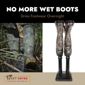 PEET, Original XL Tall Electric Shoe & Boot Dryer, Effective Drying for Hunting Boots, Hiking Boots & Outdoor Gear, Made in USA, Black