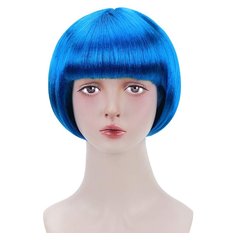 Wig, Short Bob, Small Face, For Cosplay, Straight Disguise, Imechen,