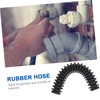 DOITOOL 1pc Rubber Extension Tube Flexible Hose Connector for Drain