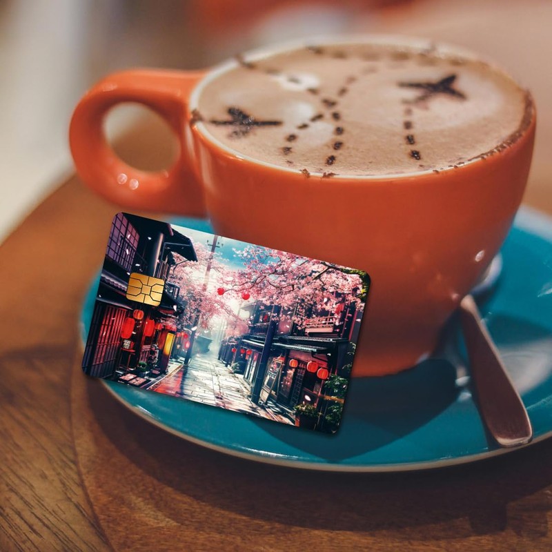 Peacoblue Bank Card Sticker Credit Debit Card Custom Skin Cover