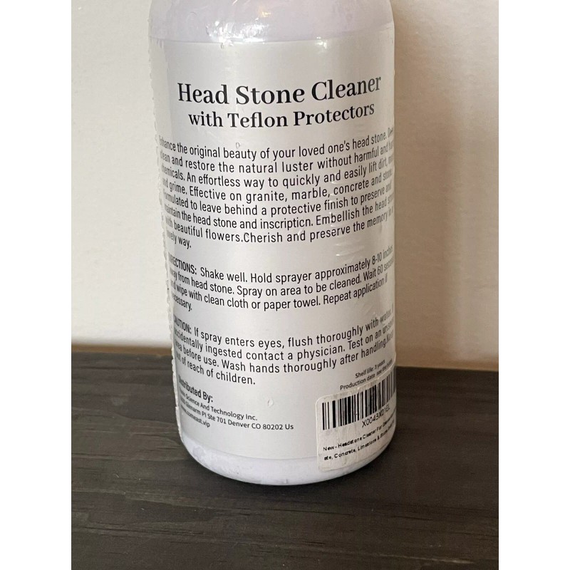 comeast NEW Headstone Cleaner Marker Cemetery Gravestone Tombstone Cleaner Solution