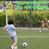 DAJASD Pack of 2 Football Goal Target Net, 45 x