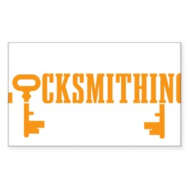 CafePress This is My Locksmithing Shirt Locksmith Sticker Rectangle Bumper Sticker Car Decal