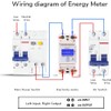 Jadeshay Power Meter Electricity Meter 1 Phase 5-80A 230V 50Hz