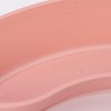 Emesis Basin Kidney Plastic Mauve 16oz - Reusable Plastic Kidney-Shaped,