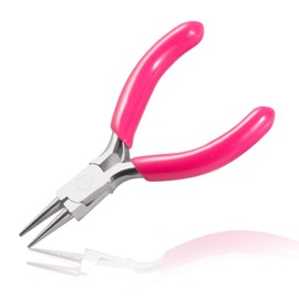 LEONTOOL 3 Inches Mini Round Nose Pliers Wire Looping Pliers for Jewelry Making Mini Pliers for Jewelry Making Supplies